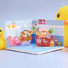 Usage example - Wanna This Today Monggeul bear removable sticker seal