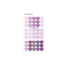Lavender - ICIEL Newtro medium check heart paper sticker set