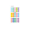 Tonight - ICIEL Newtro medium check heart paper sticker set