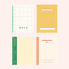 Indigo Basic B5 wire binding grid notebook