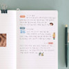 Usage example of  Indigo Prism 200 Hardcover Lined Notebook With Elastic Band