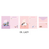 05 Lazy - ICONIC Haru letter and envelope set
