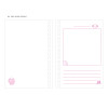 02 Sky Blue (essay) - ICONIC Doremi A6 size spiral bound notebook