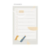 Stay Balance - SOSOMOONGOO Sojak5 Happy hobby memo checklist notepad