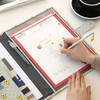 Usage example - Monopoly Brown and friends pocket file documents holder