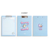 CHIMMY - BT21 Dream baby A4 size clipboard holder with notepad set