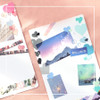 Usage example - PLEPLE Love line clear deco sticker seal