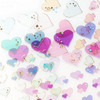 Transparent sticker - PLEPLE Love line clear deco sticker seal