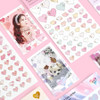 Usage example - PLEPLE Love line clear deco sticker seal