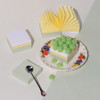 SOSOMOONGOO Green grape rice cake hanji paper memo notepad