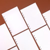 Wanna This Notebook refill papers for A5 size 6 ring binder