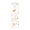 Gold doggy - PLEPLE Chou Chou twinkle clear color line sticker