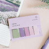 12. Lavender - ICONIC Index sticky memo point bookmark set 05-12