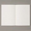 Ruled notebook - Ardium B+W premium 256 pages lined notebook