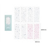 Pack of ICONIC Shining line clear removable sticker pack A