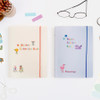 Basic 20 rings sticker organizer pocket storage book 