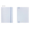 Baby Blue - Basic 20 rings sticker organizer book with label stickers