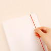 Elastic band - Basic 20 rings sticker organizer book with label stickers