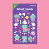 Size - Second Mansion Enfant friends removable sticker 01-08