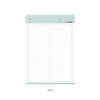 Green - Fulfill yourself B5 size writing grid notepad