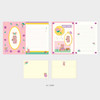 01 Tory - Second Mansion Enfant friends letter and envelope set