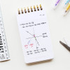 Usage example pf- of NACOO Annyang Twin Ring Grid And Lined Notebook