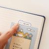 Usage example of NACOO Kitty name label paper sticker