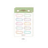 Long - NACOO Kitty name label paper sticker