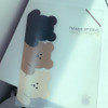 N.IVY Hands up Cozy Bear translucent document file holder