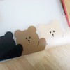 Cute detail - N.IVY Hands up Cozy Bear translucent document file holder