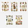 Option - NACOO Rabbit Self-Cut Paper And Clear Sticker Set