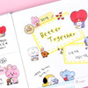 Usage example - BT21 Little Buddy baby clear sticker