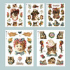 NACOO Cat self-cut paper and clear sticker set