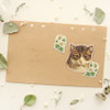Usage example of Animal self-cut paper and clear sticker set