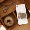 Usage example of Animal self-cut paper and clear sticker set