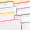 Wanna This Standard writing B5 half divided grid notepad