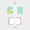 03 lemon - Second Mansion Jucy and Paul 3 ring grid notebook