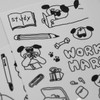 After The Rain Daily Drawing Paper Sticker Set