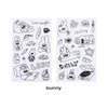 Bunny - After The Rain Daily Drawing Paper Sticker Set
