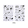 Kitty - After The Rain Daily Drawing Paper Sticker Set