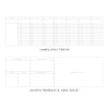 Weekly plan - Stay Steady 6 Months Dateless Weekly Study Planner