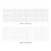 Lecture check & Repeat reading - Stay Steady 6 Months Dateless Weekly Study Planner