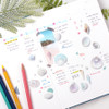Usage example - Appree Seashell Nature Clear Sticker