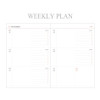 Weekly plan - Indigo 2022 Official A5 Dated Weekly Diary Planner