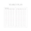 Yearly plan - Indigo 2022 Official Slim Dated Monthly Diary Planner