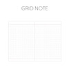 Grid note - Indigo 2022 Prism B6 Dated Monthly Diary Planner