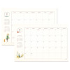 Front - Indigo 2022 Prince Story monthly desk standing calendar