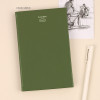 Khaki green - Dash And Dot 2022 Mild Large Dated Weekly Diary Planner