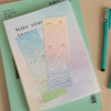 Comes with mini calendar - ICONIC 2022 Make Your Space Dated Weekly Diary Planner