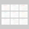 Calendar pages - After The Rain 2022 My Schedule Keeper Monthly Desk Calendar